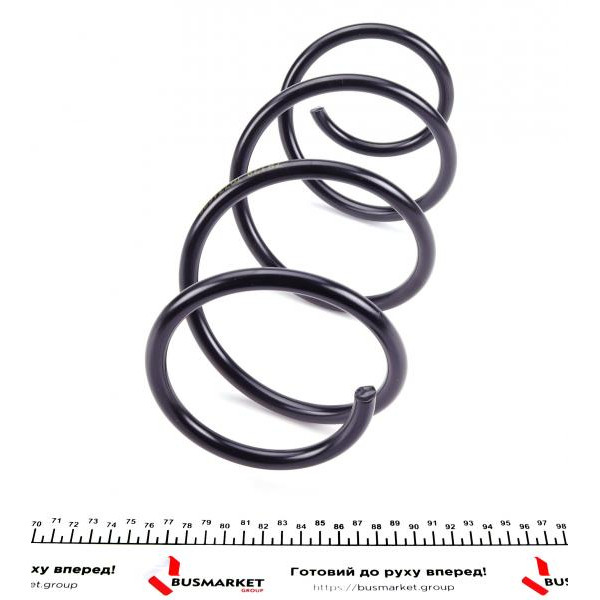 4062041 LESJOFORS Пружина (передня) Nissan Micra III 1.0 16V/1.2 16V/1.4 16V 03-10 (накл.зад.частина)