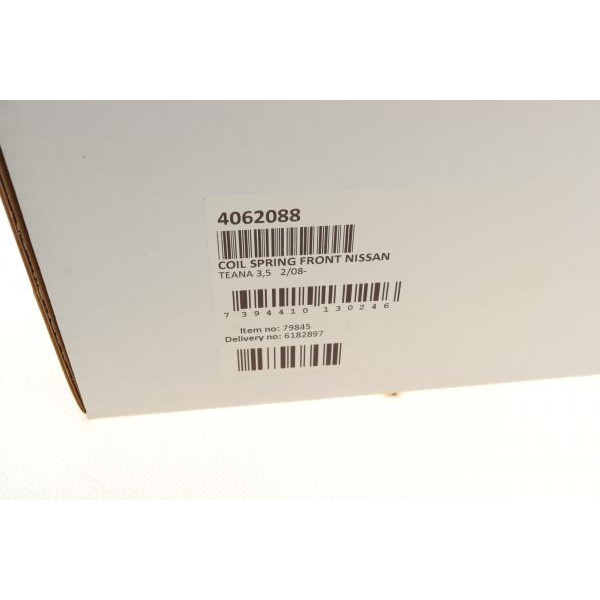4062088 LESJOFORS Пружина (передня) Nissan Teana 3.5 08-13 (седан)