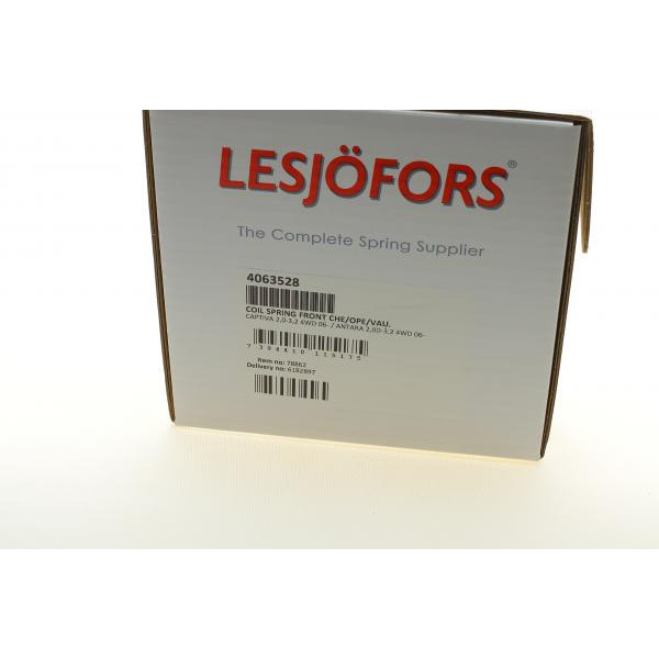 4063528 LESJOFORS Пружина (передня) Opel Antara A 2.0CDTI/2.4/3.2 V6 06- (SUV)