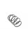 4072996 LESJOFORS Пружина (передня) Renault Megane III 1.6dCi/1.9dCi 08- (універсал/накл.зад.частина)