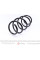 4085732 LESJOFORS Пружина (передня) Skoda Octavia III 1.6TDI АКПП/2.0TDI/VW Golf VII 1.6-2.0TDI/Passat 1.4-2.0TSI 12-