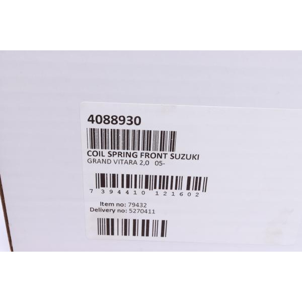 4088930 LESJOFORS Пружина (передня) Suzuki Grand Vitara II 2.0 05-15 (всюдихід закр.) (повнопривідний)