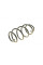 4095078 LESJOFORS Пружина (передня) VW Golf 1.4TSI 05-08 (накл.зад.часть)/Jetta 06-10 (седан) (без спорт.ход.ч.)