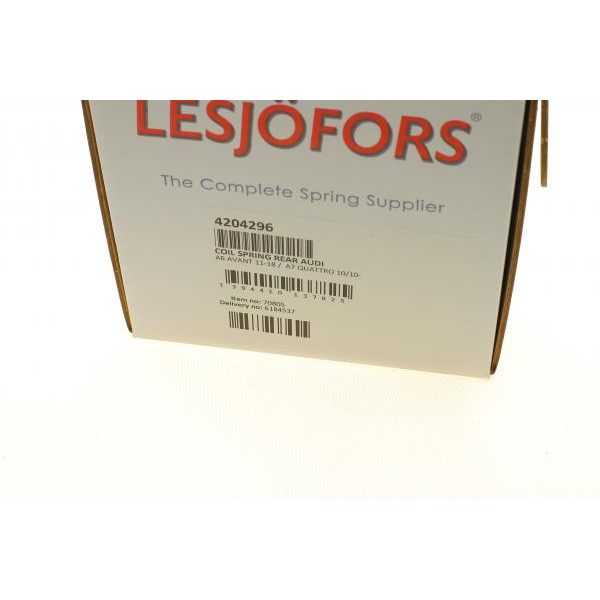 4204296 LESJOFORS Пружина (задня) Audi A6/A7 2.0/3.0TDI/TFSI 11-18 (седан/універсал/накл.зад.ч) (без спорт.х.част.)