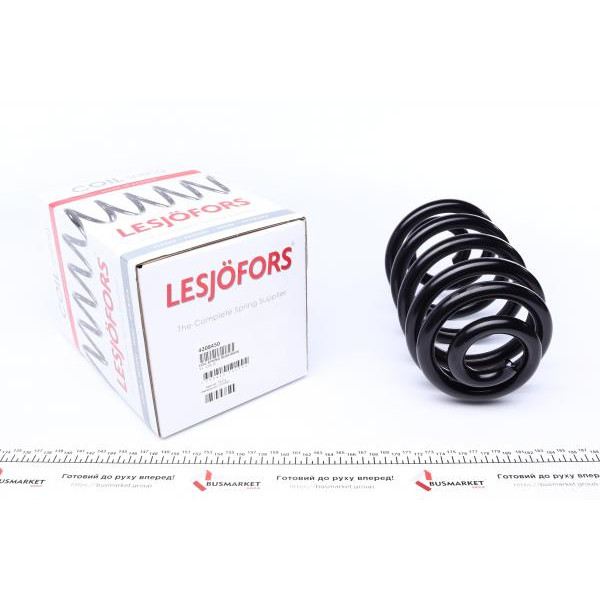4208450 LESJOFORS Пружина (задня) BMW X3 (E83) 2.0d/i/sd/2.5i/si/3.0d/sd/si xDrive 04-11 (SUV) (з пост.д) (без М-тех)