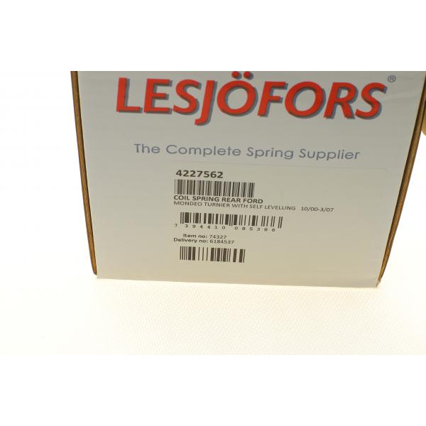 4227562 LESJOFORS Пружина (задня) Ford Mondeo 1.8-3.0/2.0/2.2TDCi 00-07 (універсал) (з сист.регул.дорож.прос)