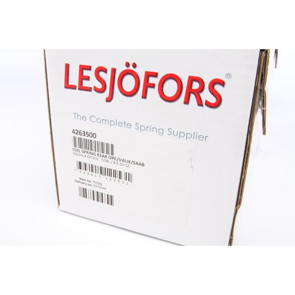 4263500 LESJOFORS Пружина (задня) Opel Insignia A 1.4-1.8/1.6-2.0CDTI 08-17 (універсал) (з пост.діам.)