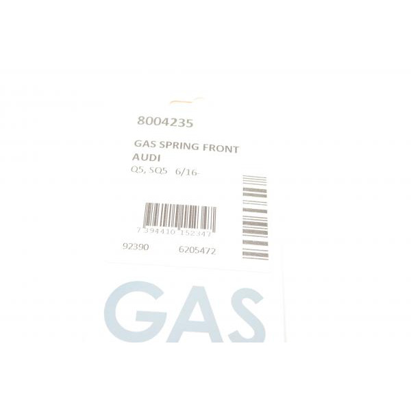 8004235 LESJOFORS Амортизатор капота Audi Q5 16- (SUV/автофургон)
