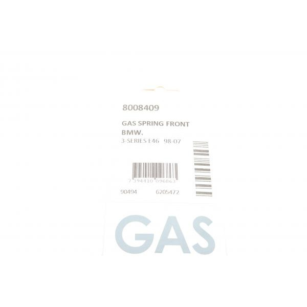 8008409 LESJOFORS Амортизатор капота BMW 3 (E46) 98-05 (седан/універсал/купе/кабріолет/накл.зад.частина) (крім осн: М3)
