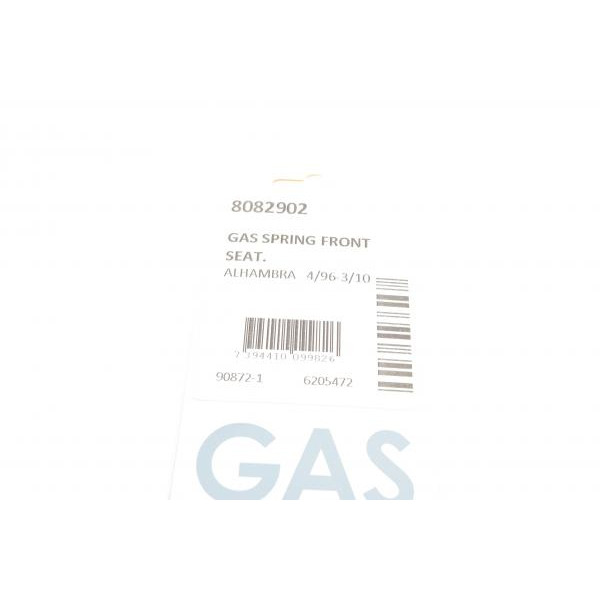8082902 LESJOFORS Амортизатор капота VW Alhambra 96-10 (вен/Автофургон/мікроавтобус)