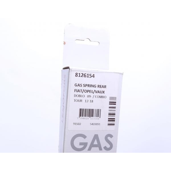 8126154 LESJOFORS Амортизатор кришки багажника Fiat Doblo 10-/Opel Combo 12- (фургон/автобус/вен)