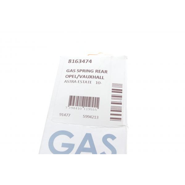 8163474 LESJOFORS Амортизатор кришки багажника Opel Astra J 10-15 (фургон/універсал)
