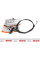 150164 LINEX Трос ручника Ford Focus 1.4-2.0 16V 98-04 (2x1765/1585mm) (к-кт 2 шт.)