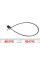 473006 LINEX Трос спідометра VW Golf II/Jetta 83-92 (1020mm)