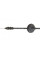 477603 LINEX Трос двері (передньої) VW Golf V 03-10 (L) (709/616mm)