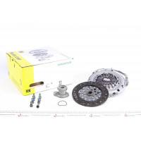 600016600 LuK Демпфер + комплект зчеплення Opel Combo 1.7CDTI 16V 04-11 (74kw) d=228mm (z=14)