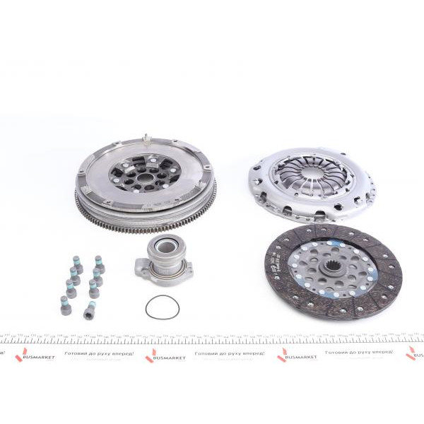 600016600 LuK Демпфер + комплект сцепления Opel Combo 1.7CDTI 16V 04-11 (74kw) d=228mm (z=14)