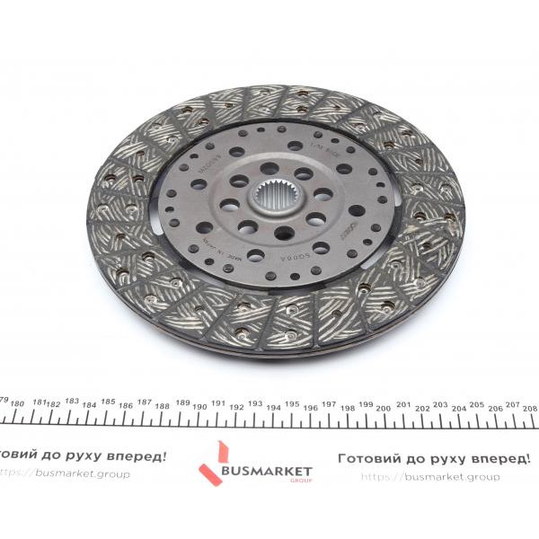 600021100 LuK Демпфер + комплект зчеплення Mazda 6 2.0DI, 02-07
