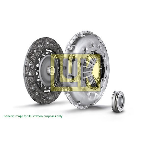 621014716 LuK Комплект зчеплення Audi 100/VW Passat 1.6-1.8 80-90 (d=210mm)