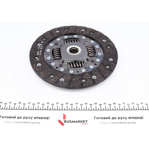 622301800 LuK Комплект зчеплення Skoda Fabia/Roomster 1.4D 03-10 (d=220mm) (+вижимний)