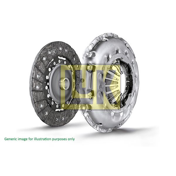 624380109 LuK Комплект зчеплення VW Passat B8 1.4TSI 4motion/1.8TSI 15-, 110/132kw, CZEA/CJSC/CJSA
