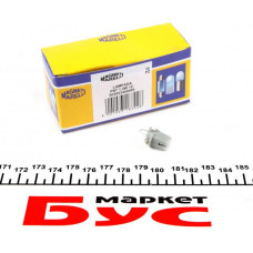 002053400000 MAGNETI MARELLI Автолампа PB7 12V 1.2W B8.7d (в щиток приборов/серая)