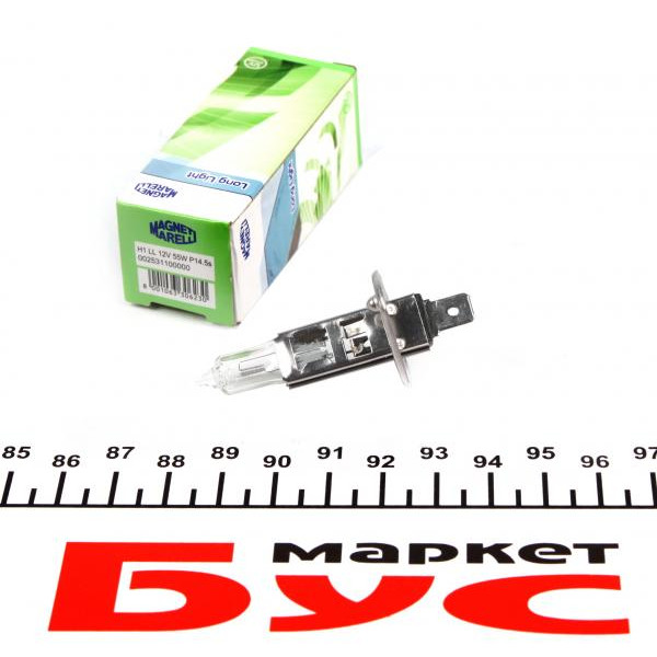 002531100000 MAGNETI MARELLI Автолампа H1 12V 55W P14.5s Long Light
