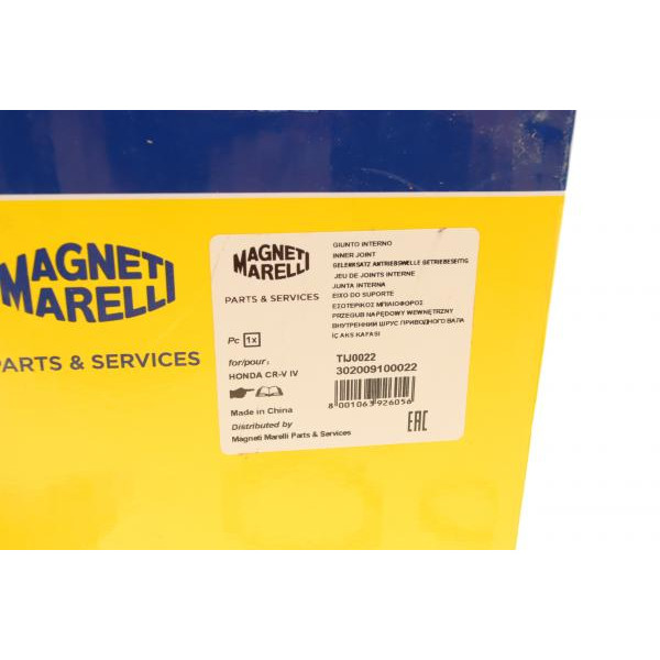 302009100022 MAGNETI MARELLI Шрус (внутрішній) Honda CR-V 2./2.4 01-07 (L)