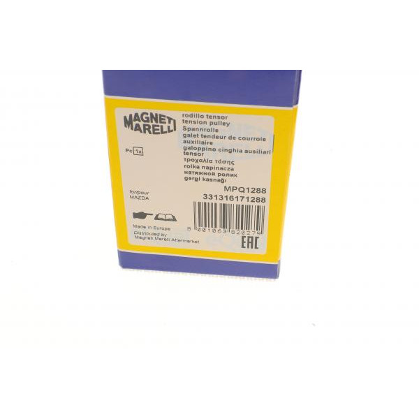 331316171288 MAGNETI MARELLI Ролик генератора Mazda 3 1.4/1.6 03-09 (натяжний)