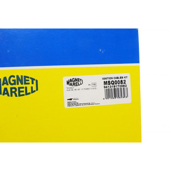 941319170082 MAGNETI MARELLI Провід запалювання Audi A4/A6/A8/VW Passat 2.4/2.6/2.8 96-08 (к-кт)