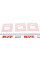 021RS001130N0 MAHLE Кільця поршневі Renault Trafic 2.0DCI (84.00mm/STD) (2.5-2-2)