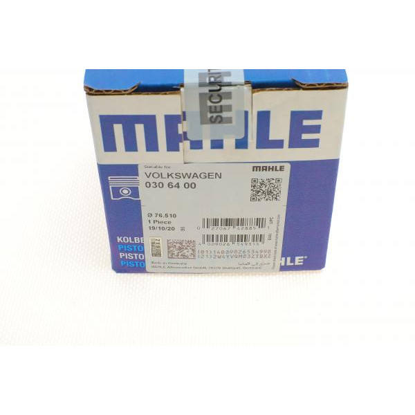 0306400 MAHLE Поршень Skoda Fabia/VW Polo 1.2 01-08 (76.51mm/STD)