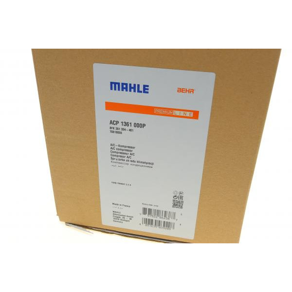 ACP1361000P MAHLE Компресор кондиціонера Ford Transit 2.2TDCi 11-14 (6PK) (Sanden всередині)