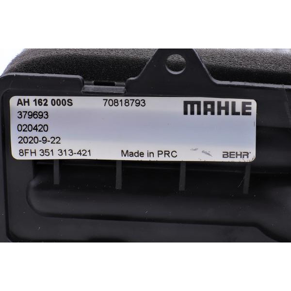 AH162000S MAHLE Радіатор пічки Renault Scenic 99-03/Megane 96-99