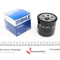 OC574 MAHLE Фільтр масляний Suzuki C1500/C1800/C800/DL1000/DL650/GSF1200/GSF1250/GSF600/GSF650/Kawasaki KLV 1000