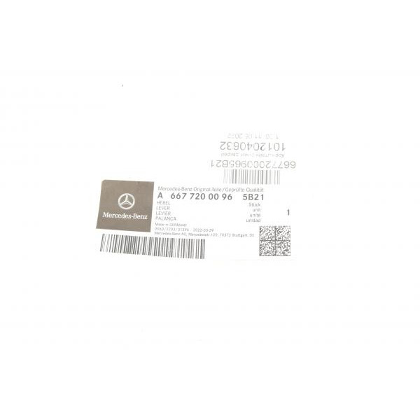 66772000965B21 MERCEDES Ручка дверей (передньої/всередині) MB Vario (червона)