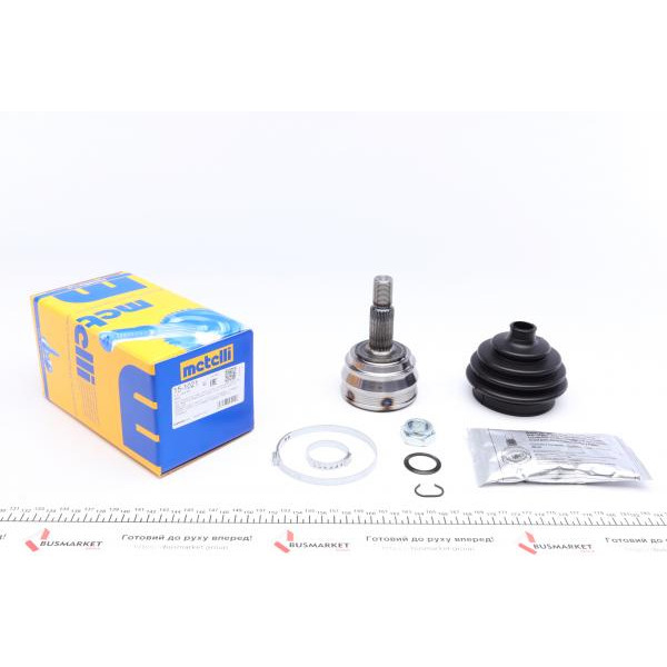 151021 METELLI Шрус (зовнішній) Seat Ibiza/VW Polo 95-02/Caddy/Golf 76-04/Passat 88-93 (22z/30z/53mm/81mm/48mm)