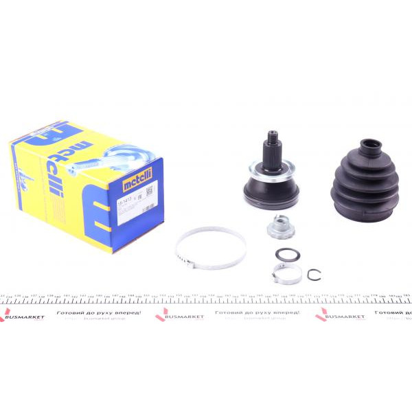 151413 METELLI Шрус (зовнішній) Skoda Fabia 99-/Rapid 12-15/Roomster/Seat 02-15/VW Polo 01- (36z/30z/52mm/85mm/43mm)