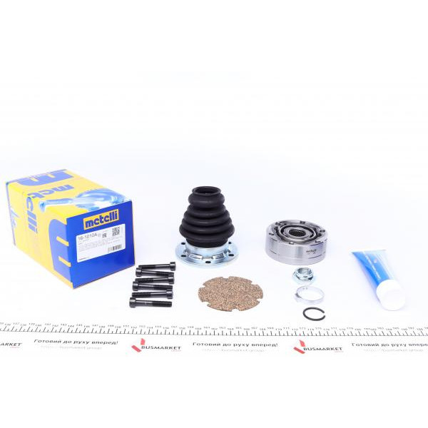 161010A METELLI Шрус (внутрішній) Audi A3/Skoda Octavia/VW Caddy 96-10/Golf/Passat 83-04/Polo 95-01 (33z/100mm)
