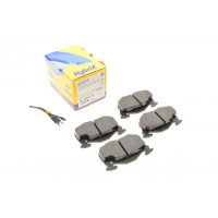 2200370 METELLI Колодки гальмівні (передні) Peugeot 106 91-04/205/305/309/405 82-98/Renault Clio 91-98 (з датчик.)