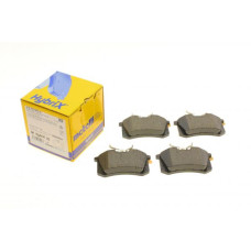 2201002 METELLI Колодки гальмівні (задні) Audi A4 02-09/Citroen C3 16-/C4 14-/Renault Scenic/Megane 96-/Clio 05-