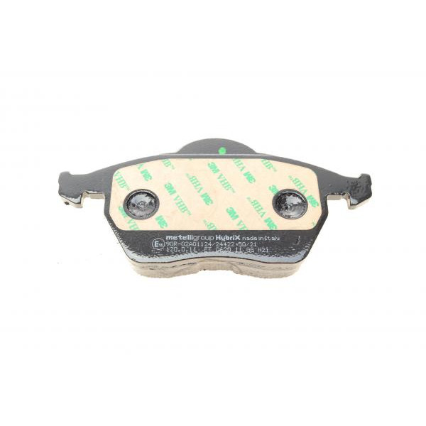 2201180 METELLI Колодки гальмівні (передні) Opel Astra G 99-02/Vectra B 95-03/Calibra A 91-97/Saab 9-3 98-09