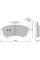 2202160 METELLI Колодки гальмівні (передні) Mitsubishi Colt 04-12/Carisma/Space Star/Volvo S40/V40 95-06/Smart 04-