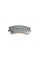 2204760 METELLI Колодки гальмівні (передні) Mazda 6 02-08