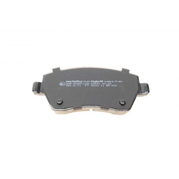 2204850 METELLI Колодки гальмівні (передні) Renault Dokker/Duster/Zoe 11-/Kangoo 08-/Clio/Nissan Note 05-/Micra 03-