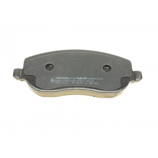 2205300 METELLI Колодки гальмівні (передні) Citroen C8 02-/Jumpy/Fiat Scudo/Peugeot Expert 95-06/807 02- (+датчики)