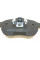 2205400 METELLI Колодки гальмівні (передні) Opel Astra H/Vectra C/Zafira B 02-10/Chevrolet Matiz 05-