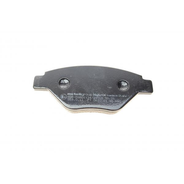 2205430 METELLI Колодки гальмівні (передні) Renault Megane II 03-