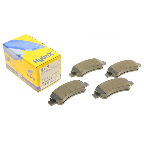 2207100 METELLI Колодки гальмівні (задні) Citroen Jumper/Fiat Ducato/Peugeot Boxer 06-