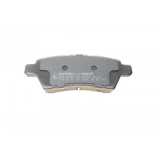 2207440 METELLI Колодки гальмівні (задні) Nissan Pathfinder III 05-
